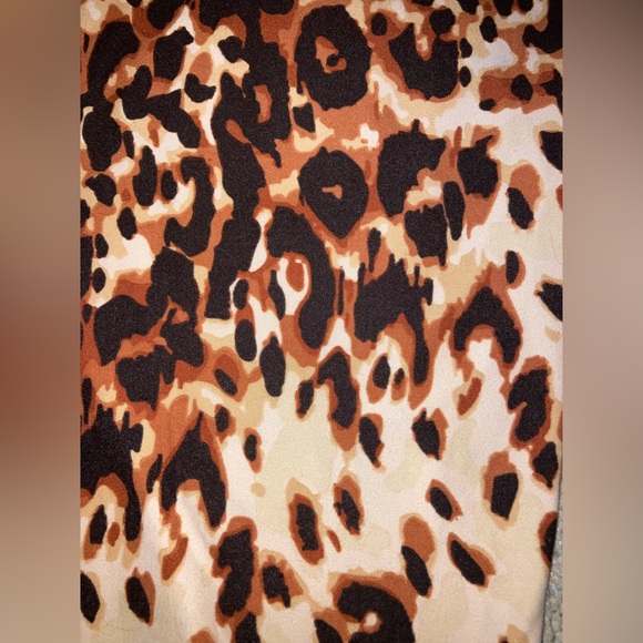 BNWOT LLR TC Cheetah Print Leggings - Picture 6 of 6